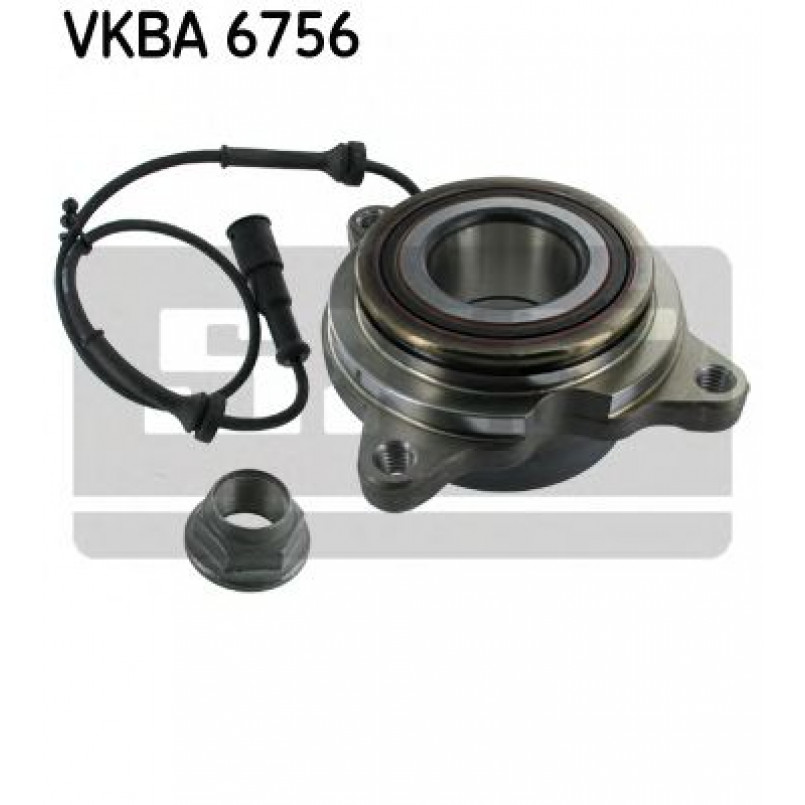 VKBA 6756 SKF Підшипник ступиці з елементами